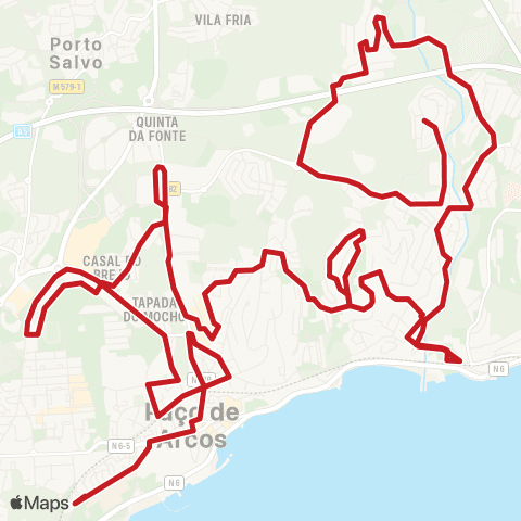 Carris Metropolitana Bº Joaquim Matias - Caxias (Ped Italiana) map