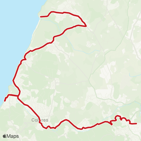 Carris Metropolitana Portela Sintra (Estação Norte) - Magoito (Praia) map