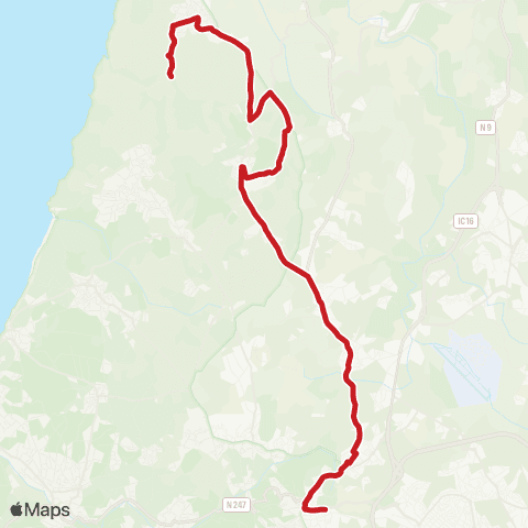 Carris Metropolitana Catribana (Largo) - Portela Sintra (Estação Norte) map