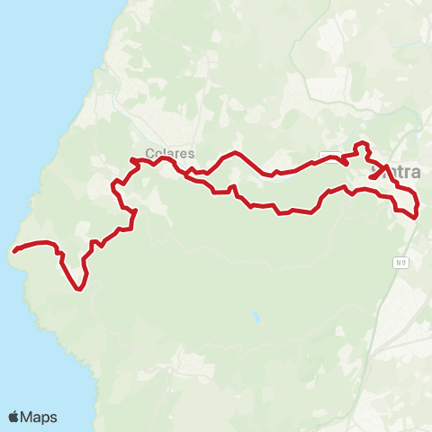 Carris Metropolitana Sintra (Estação) via Cabo Da Roca | Circular map