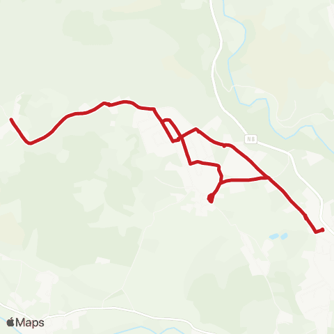 Carris Metropolitana Guerreiros - Guerreiros map