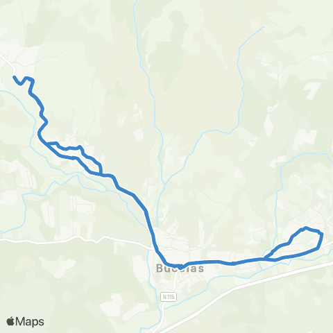 Carris Metropolitana Bucelas | Circular via Vila Nova map