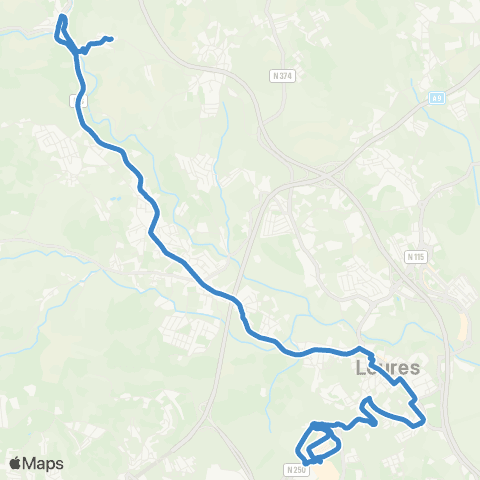 Carris Metropolitana Guerreiros - Hospital Beatriz Angelo map