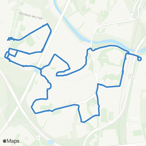 Carris Metropolitana Sacavém (Centro Saúde) | Circular map