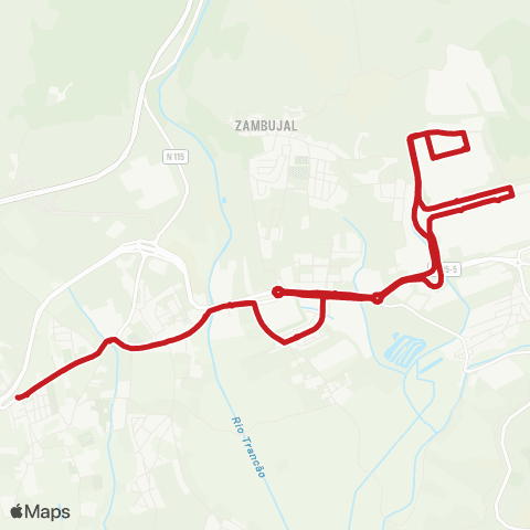 Carris Metropolitana Tojal (Jardim) - Santo Antão Do Tojal via Marl map