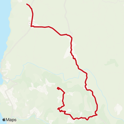 Carris Metropolitana Casais Da Areia - Lagoa (Colegio Miramar) map