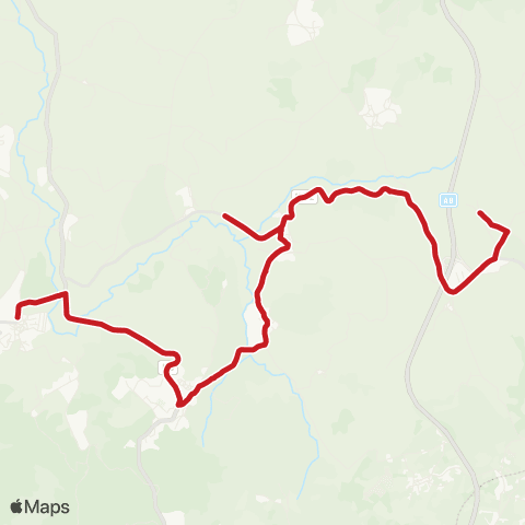 Carris Metropolitana Ervideira - Gradil map