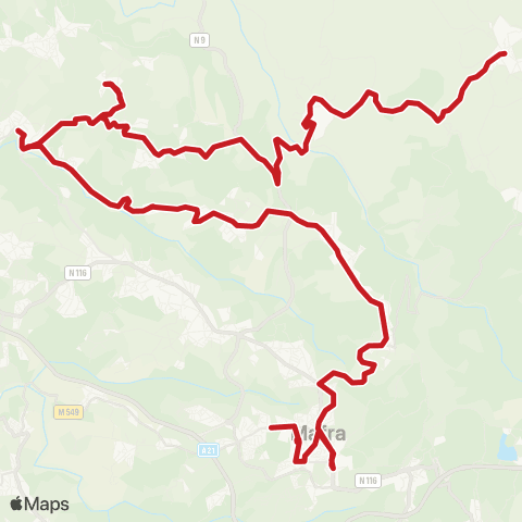 Carris Metropolitana Mafra (Parque Desportivo) - Livramento map