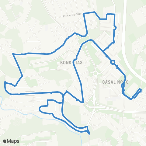 Carris Metropolitana Ramada | Circular map