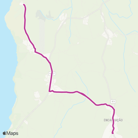 Carris Metropolitana Cambelas - Encarnação Cruz map