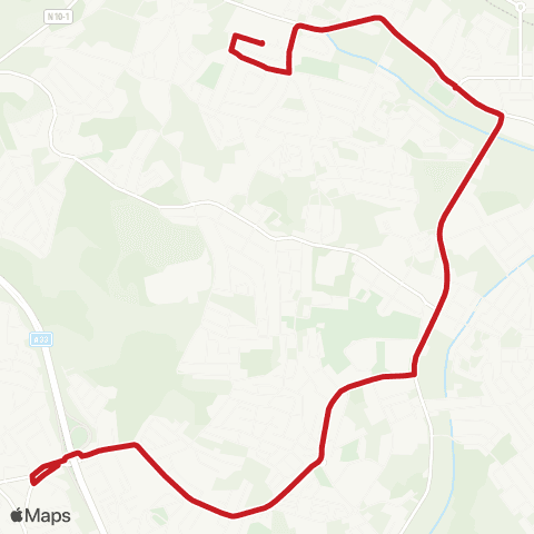 Carris Metropolitana Charneca De Caparica - Sobreda map