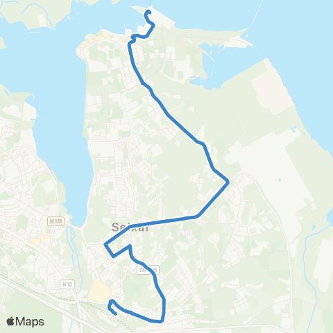 Carris Metropolitana Fogueteiro (Estação) - Seixal (Terminal Fluvial) via Paio Pires map