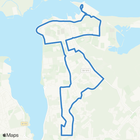 Carris Metropolitana Seixal | Circular map