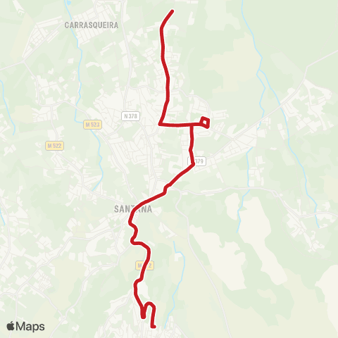 Carris Metropolitana Valbom - Sesimbra (Terminal) via Sampaio map