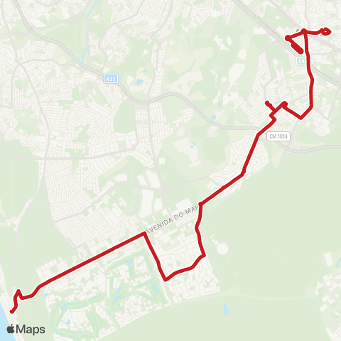Carris Metropolitana Cruz De Pau - Fonte Da Telha map