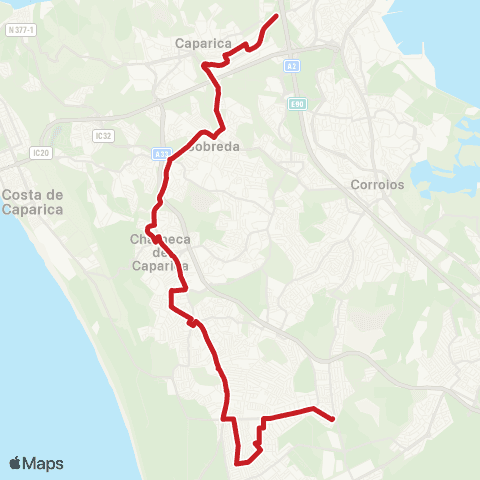 Carris Metropolitana Hospital Garcia De Orta - Marisol map