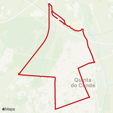 Carris Metropolitana Coina (Estação) | Circular via Quinta Do Conde map