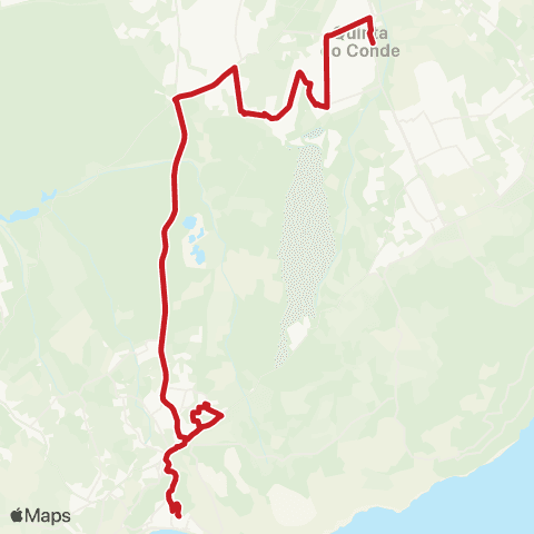 Carris Metropolitana Quinta Do Conde - Sesimbra (Terminal) via Sampaio E Marco Do Grilo map