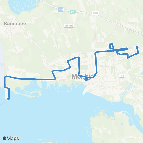Carris Metropolitana Bairro Esteval - Montijo (Terminal Fluvial) map
