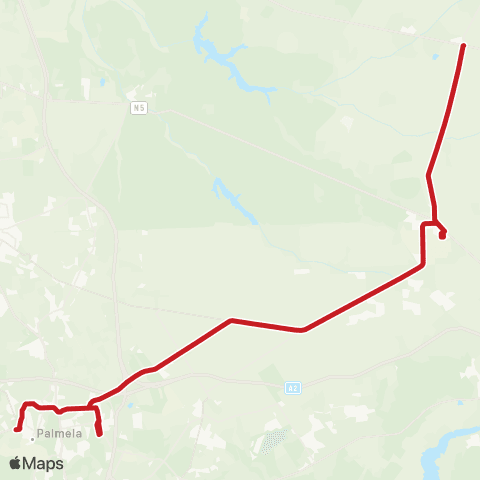 Carris Metropolitana Loja Nova - Palmela (Terminal) map