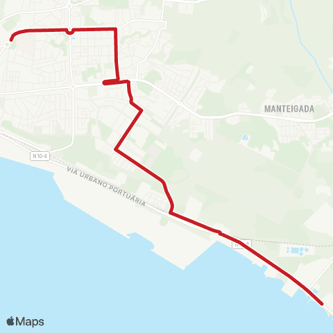 Carris Metropolitana Cachofarra - Setúbal (Hospital) map