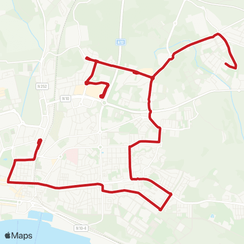 Carris Metropolitana Poço Mouro - Setúbal (Its) map