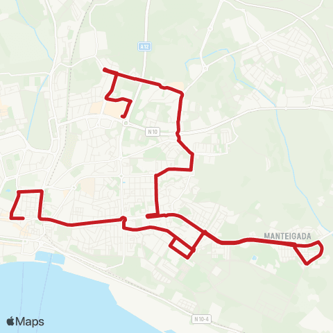 Carris Metropolitana Setúbal (Centro Comercial) - Setúbal (Av. 5 Outubro) map