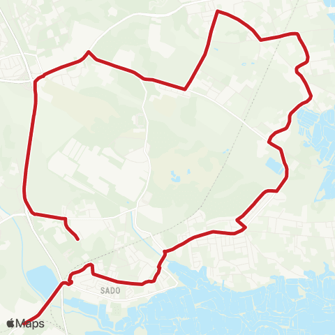 Carris Metropolitana Setúbal (Politécnico) - Praias Do Sado map