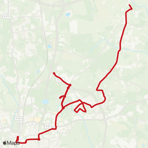 Carris Metropolitana Algeruz - Setúbal (Its) via Poçoilos map