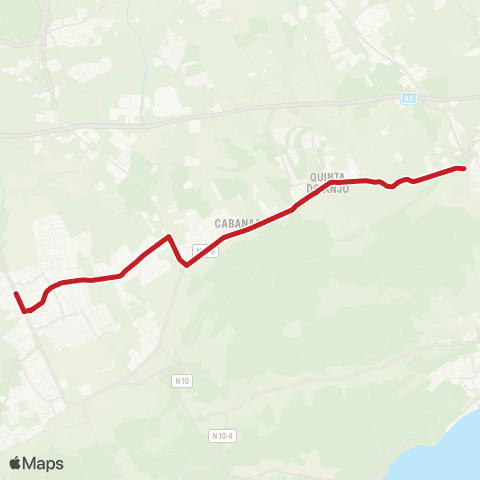 Carris Metropolitana Brejos De Azeitão (Parque Do Morango) - Palmela (Terminal) map