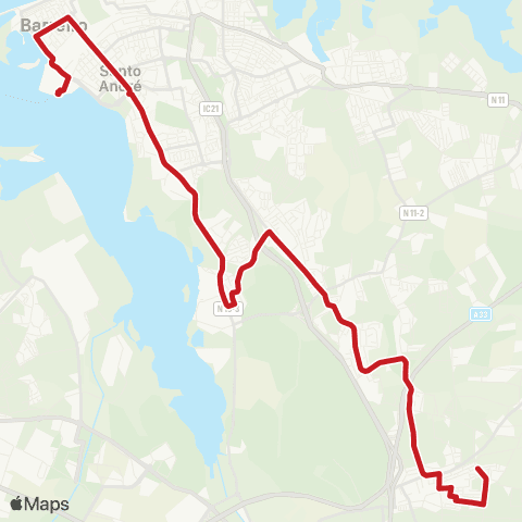 Carris Metropolitana Bairro Dos Marinheiros - Barreiro (Terminal) map