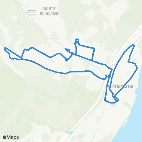 Carris Metropolitana Alhandra | Circular map