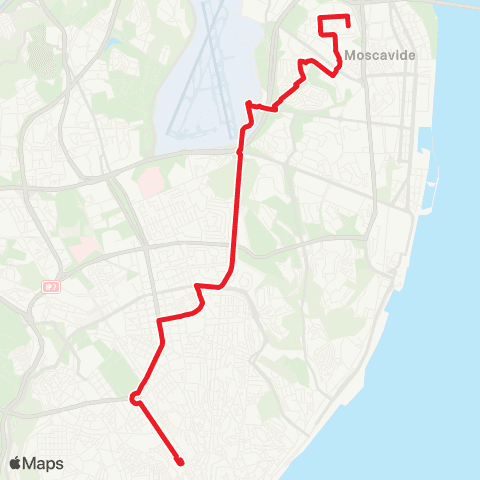 Carris Restauradores - Portela map