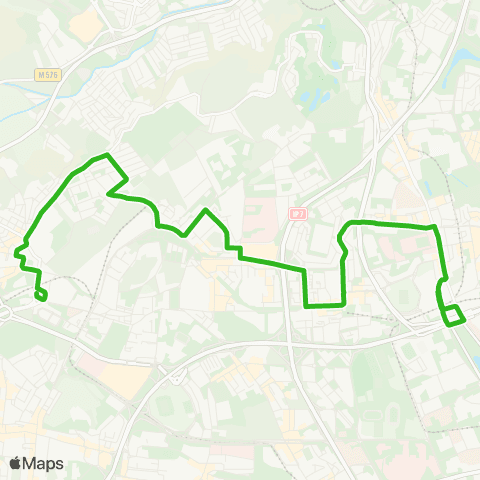 Carris Campo Grande (Metro) - Pontinha (Metro) map