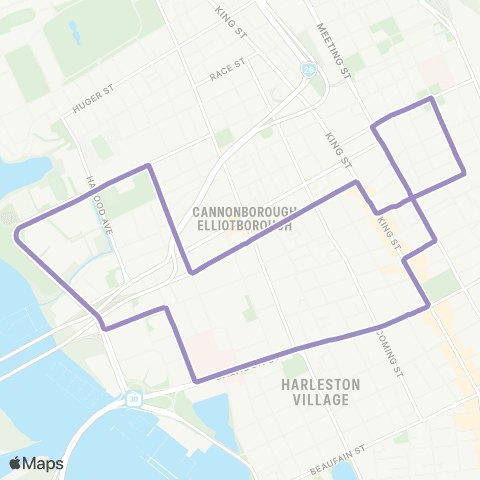 CARTA Lockwood/Calhoun map