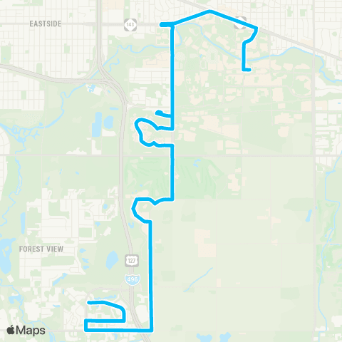 CATA South Harrison - Jolly - Dunckel map