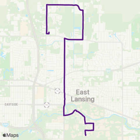 CATA North Harrison map