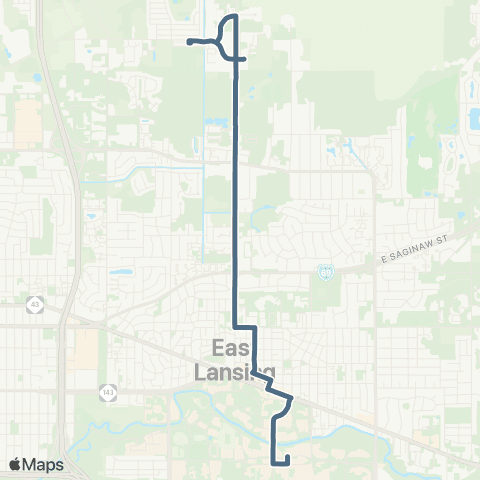 CATA Abbot - Chandler map
