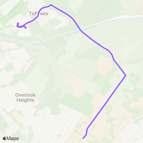 CATA Toftrees / Campus map