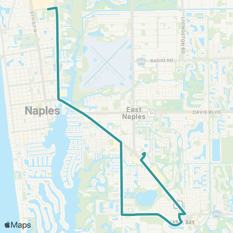 CAT Bayshore - Coastland Mall map