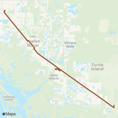 CAT US 41 East - Charlee Estates map