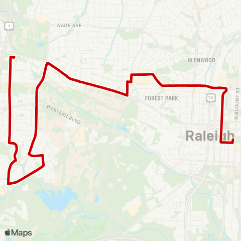 GORaleigh Method map