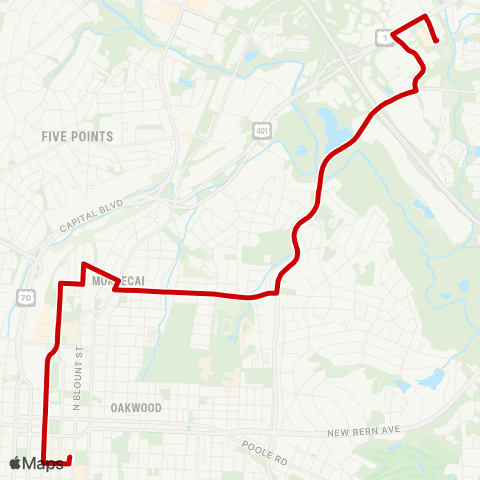 GORaleigh Glascock map
