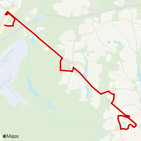 GORaleigh Brier Creek map