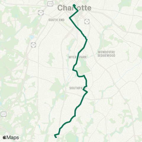 CATS Sharon Road map