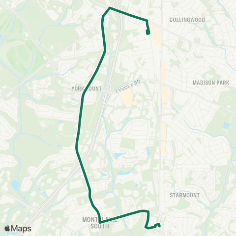 CATS Nations Ford Road map