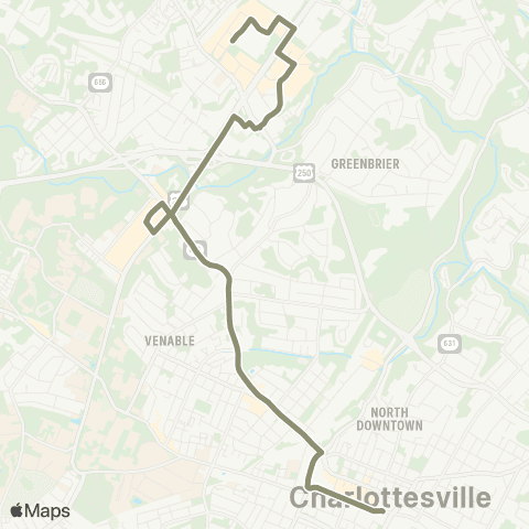 CAT Preston Ave / Emmit St map