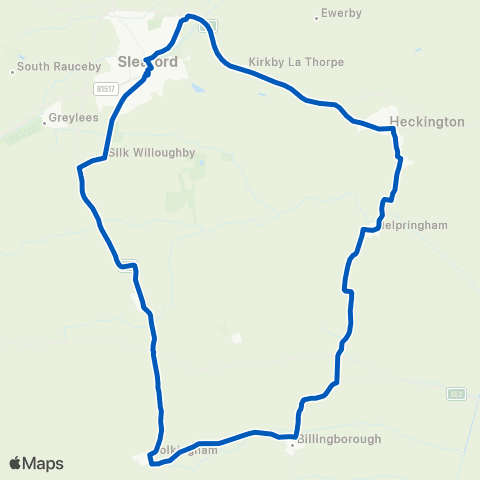 Centrebus Market Place - Rail Station map