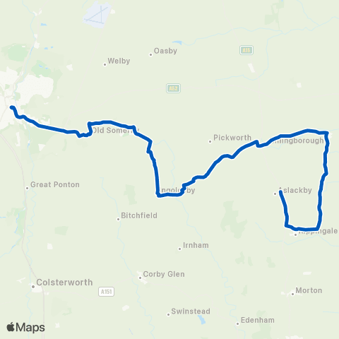 Centrebus Robin Hood Ph - Bus Station map