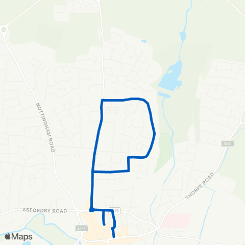 Centrebus St Mary's Way - Windsor Street map